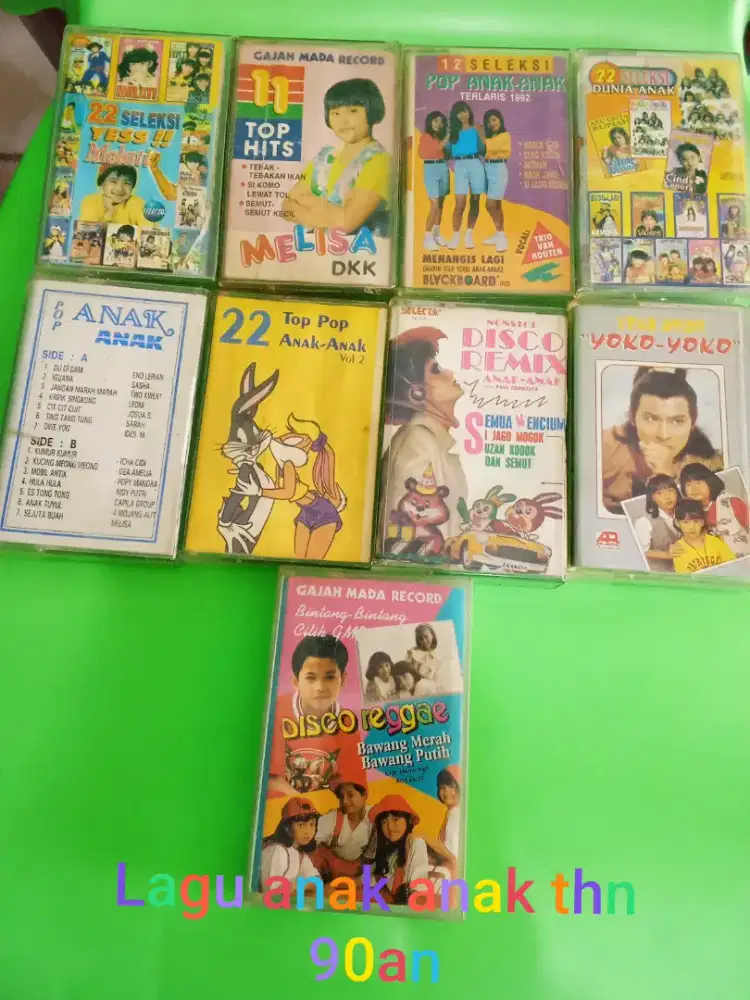 Kumpulan lagu anak anak thn 90an