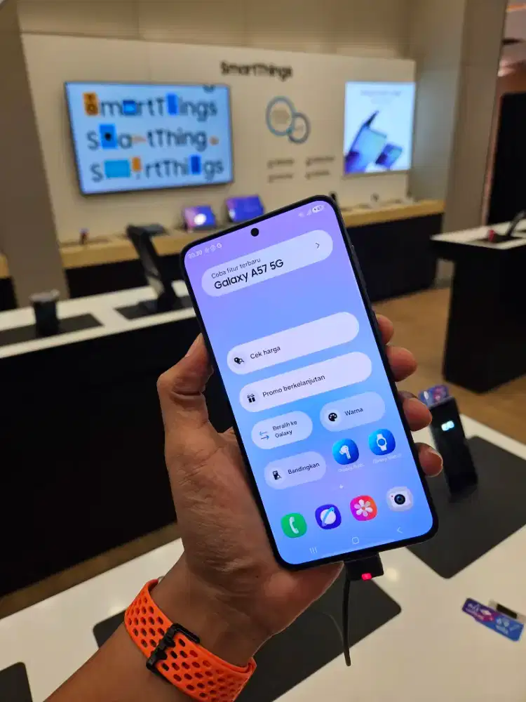 SAMSUNG A57 12/256GB BONUS BUDS CORE ATAU CASE ORIGINAL + CHARGER ORI