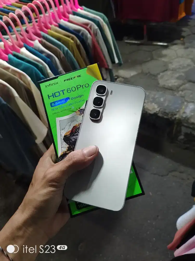 Infinix Hot 60Pro Ram 8+8/256 Fullset Mulus Likenew Garansi Aktiv