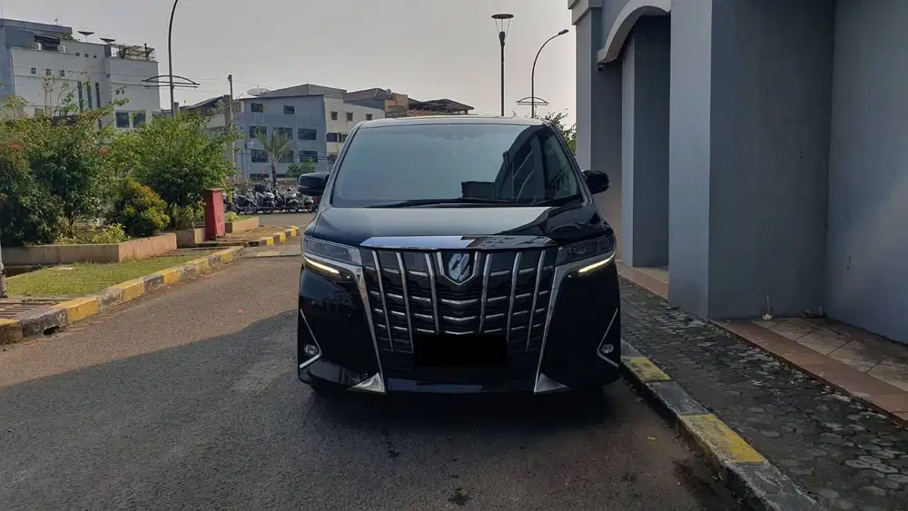 Toyota Alphard 2.5 G TSS Pilot Seat Black On Beige 2021 Record Garansi