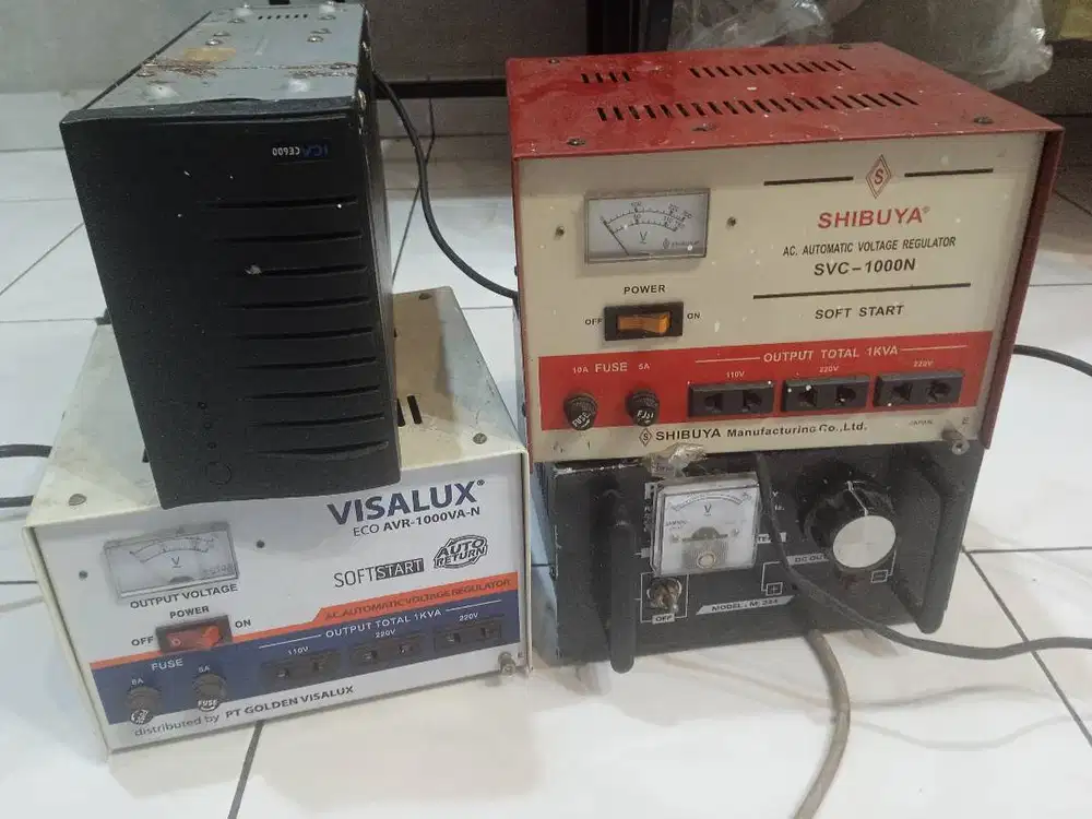 stabilizer 1000 watt visalux shibuya samwoo 1000w dan ups ICA CE600