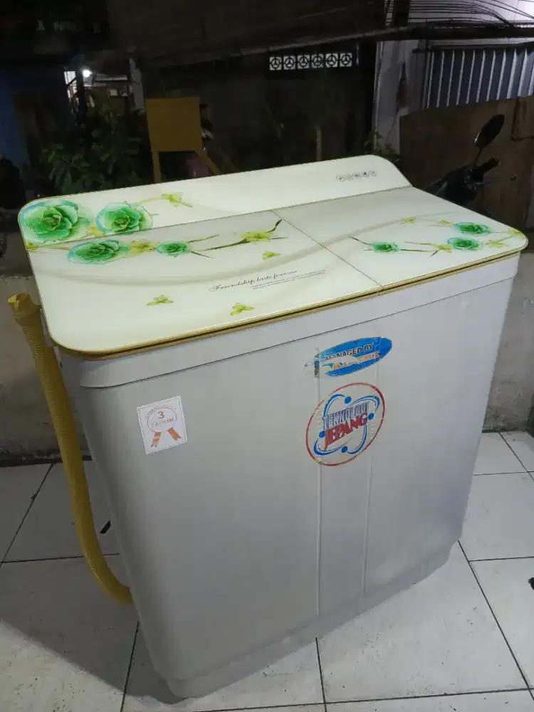 Mesin cuci merek DAIMITSU 8Kg normal Joss tinggal pake bosku