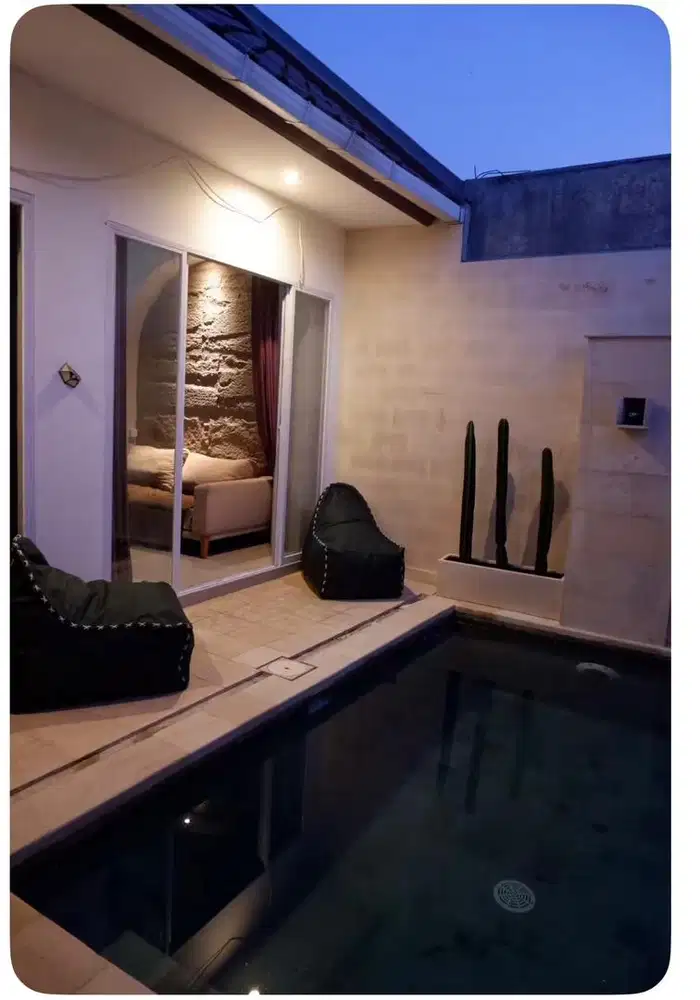 Jual cepat rugi, villa airbnb