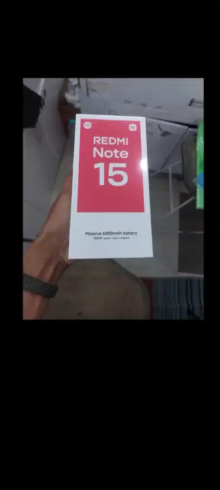 Xiaomi redmi note 15 256gb ram 8gb dan8/128 layar lengkung