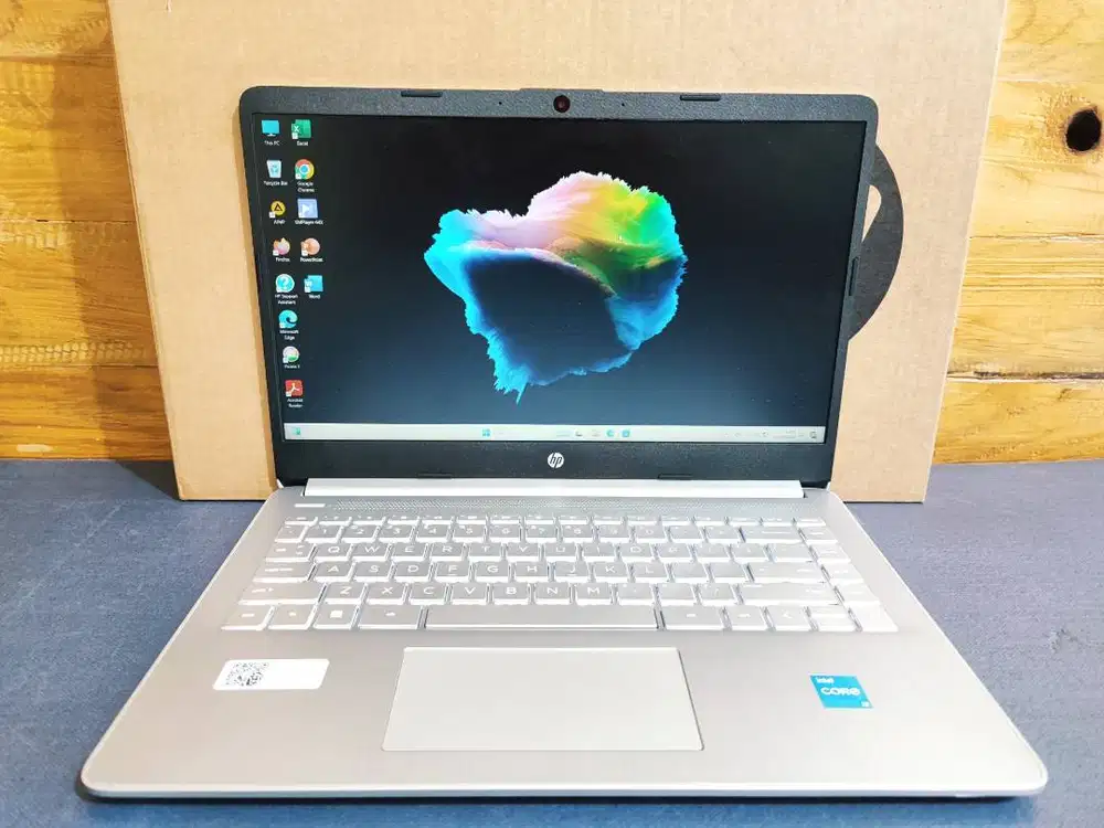 HP 14s-dq5115TU Core i3-1215U RAM 8GB SSD 512GB NVMe Garansi 2026 Full