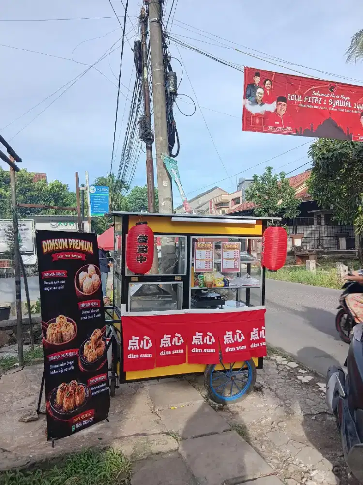 Gerobak Jualan Dimsum