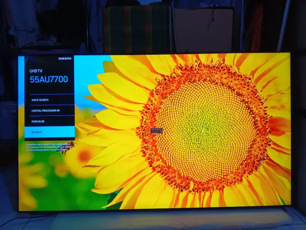 Tv samsung 55 inch smar 4K (ua55au7700)