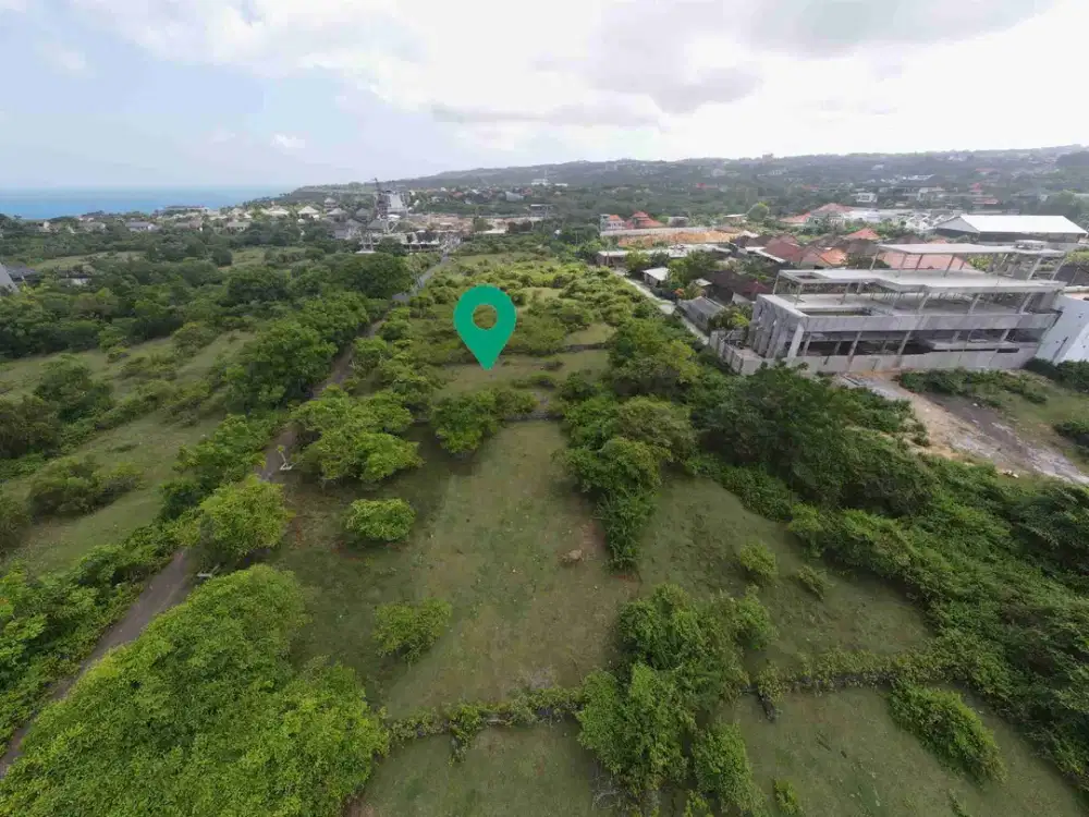 Tanah Zona Pariwisata Dekat Pantai Melasti Ungasan Bali