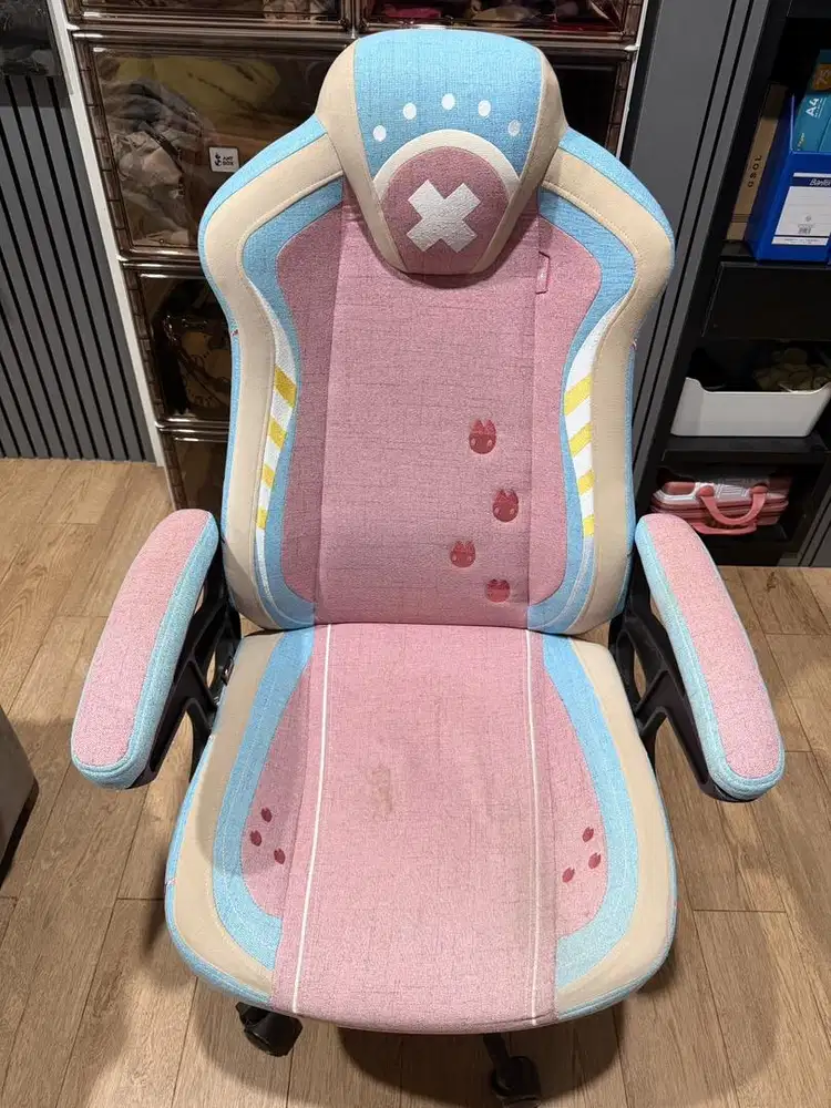 Kursi Gaming aone piece - Chopper Pink