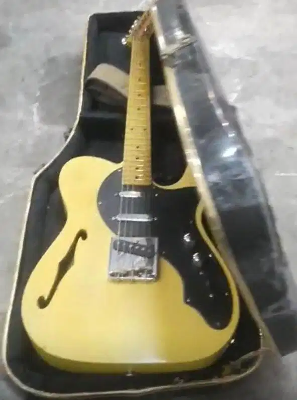 Gitar elektrik thinline telecaster custom