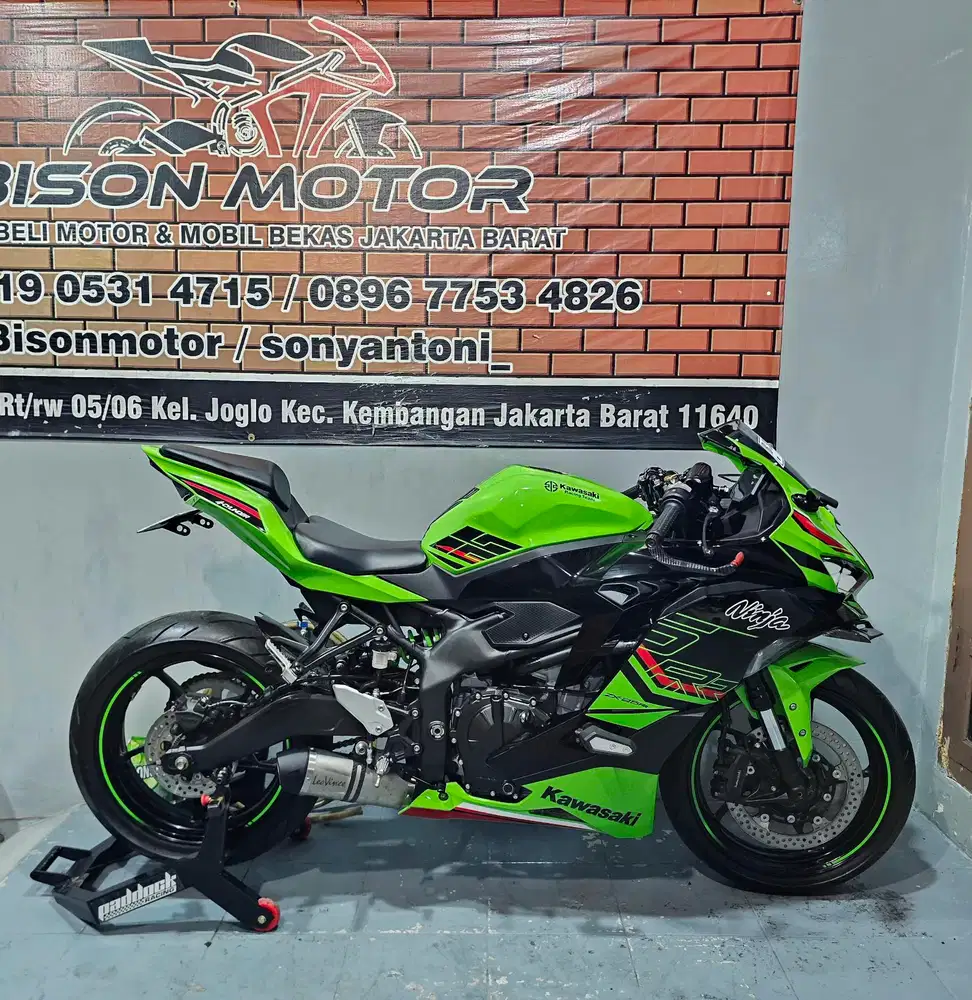 MEWAH! KAWASAKI NINJA ZX25RR ZX 25 RR ABS QS SE KRT 4 SYLINDER 2023