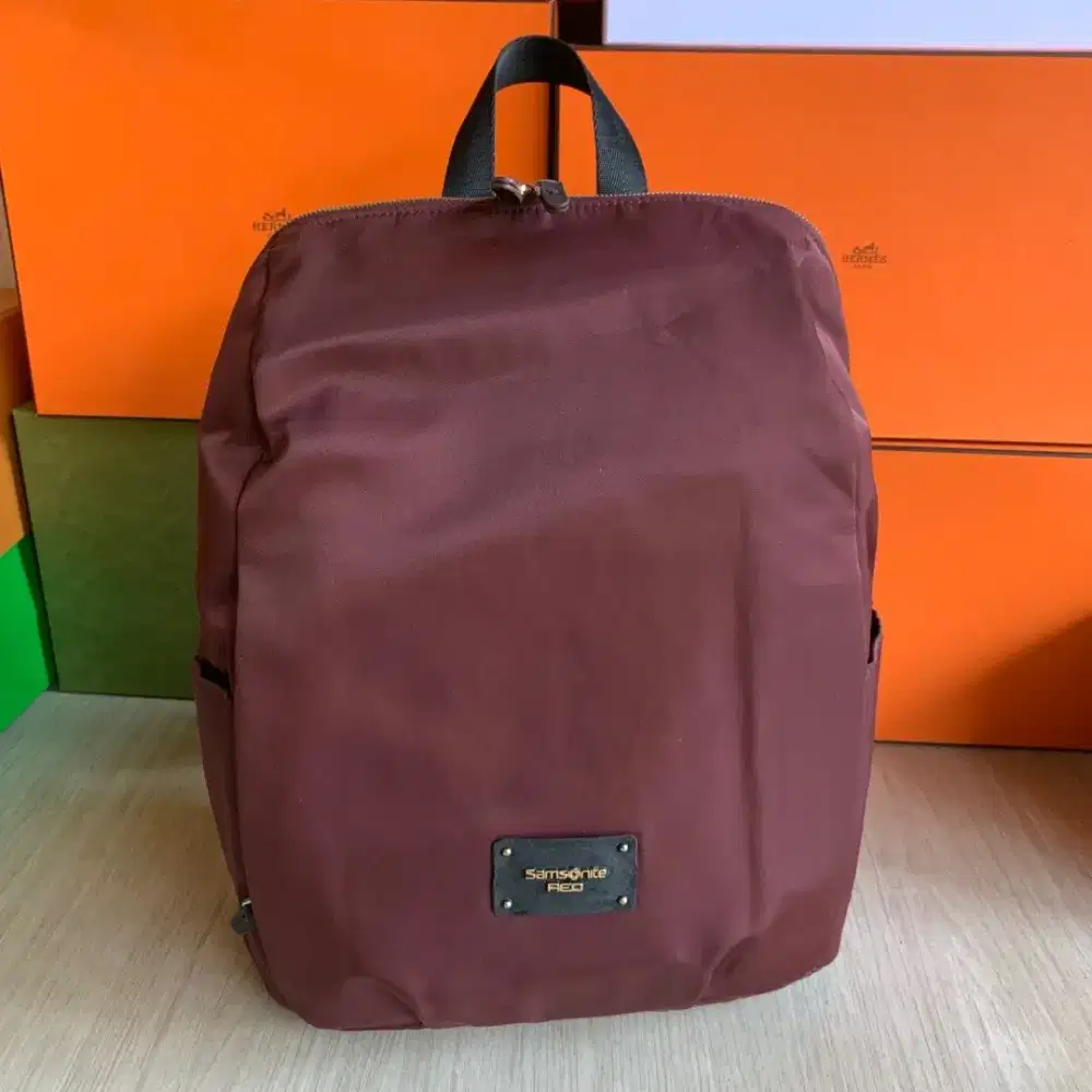 Samsonite RED backpack laptop tas second original