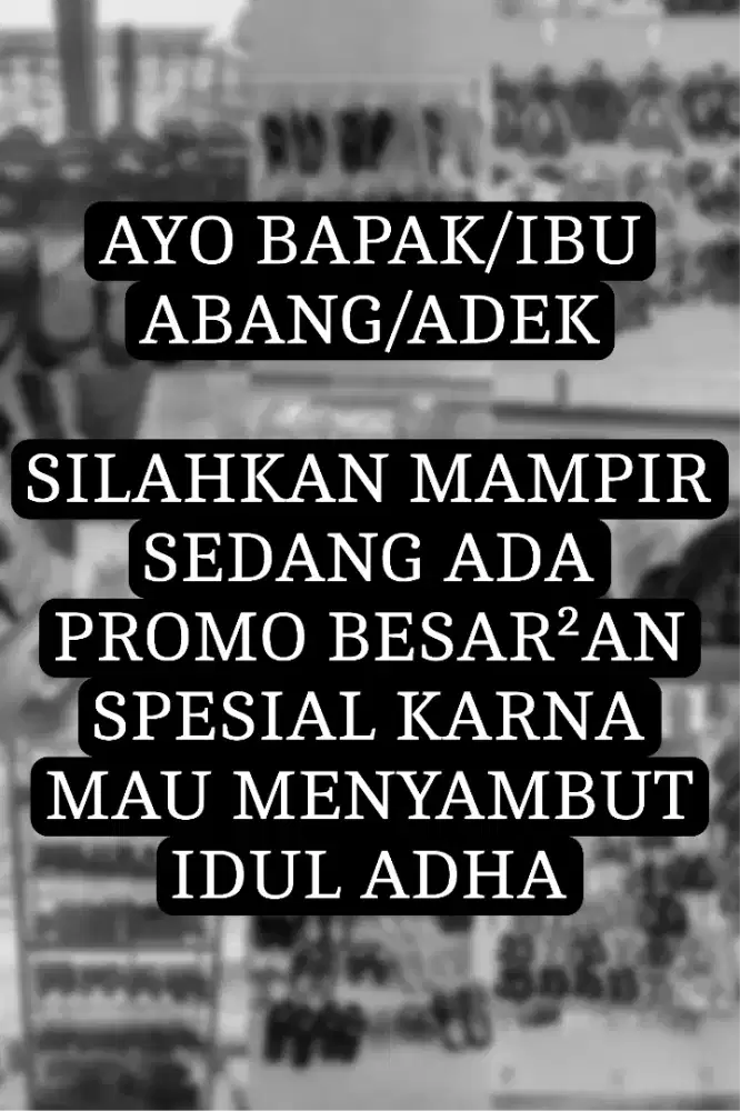 Jual sendal & peci promo!!!