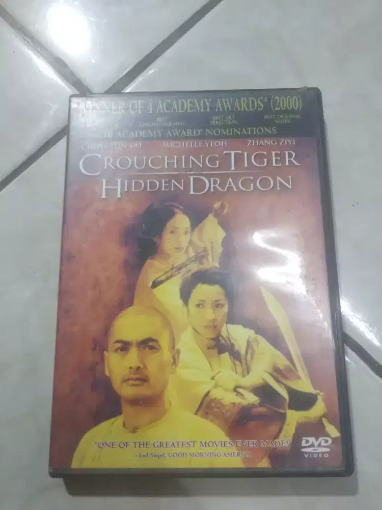 DVD Film Crouching Tiger Hidden Dragon