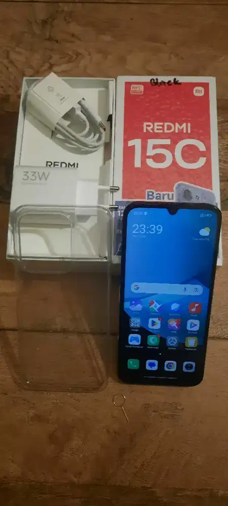 XIAOMI REDMI 15C 12/128GB BLACK MULUS!!