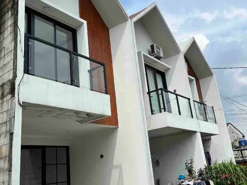 Rumah Scandinavian Modern akses 8 menit ke Tol Cimanggis dan Cibubur Junction
