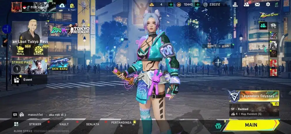 Akun BloodStrike Mewah