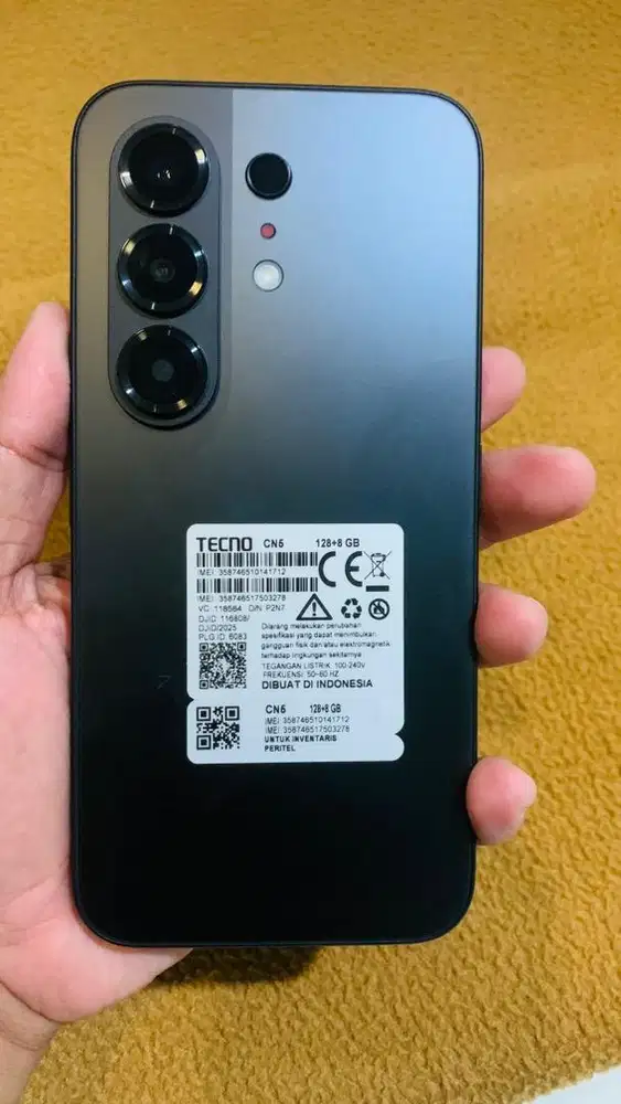 Tecno camon 50 ram 8/128 gb Hitam