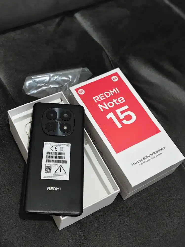 XIAOMI REDMI NOTE 15 8/256GB CUMA TES NYALA