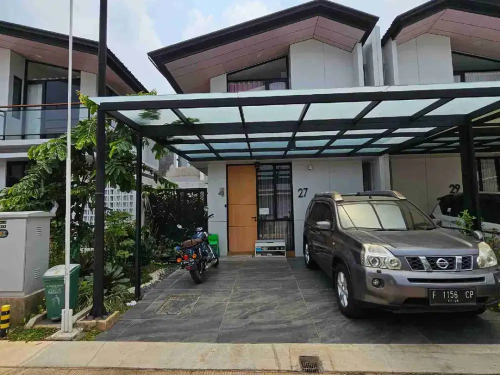 dijual murah fully furnished dengan pool cendana parc lippo karawaci