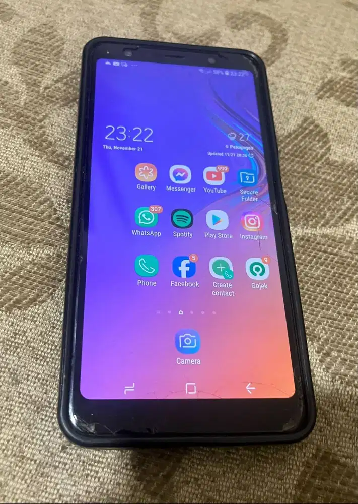 Samsung Galaxy A7 2018 4/64Gb Muluss no error