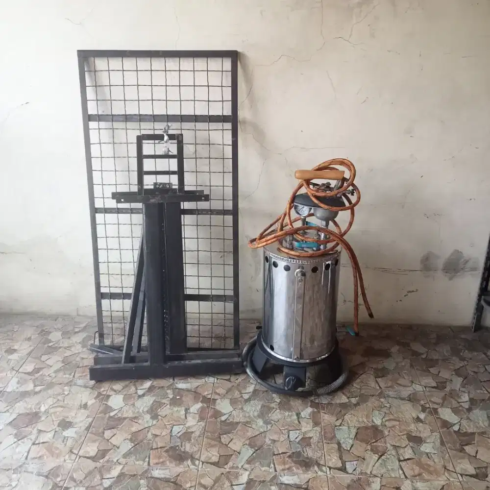 Jual setrika uap 10ltr +meja