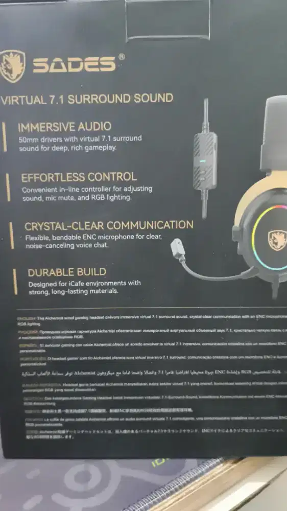 headset Sades Alchemist