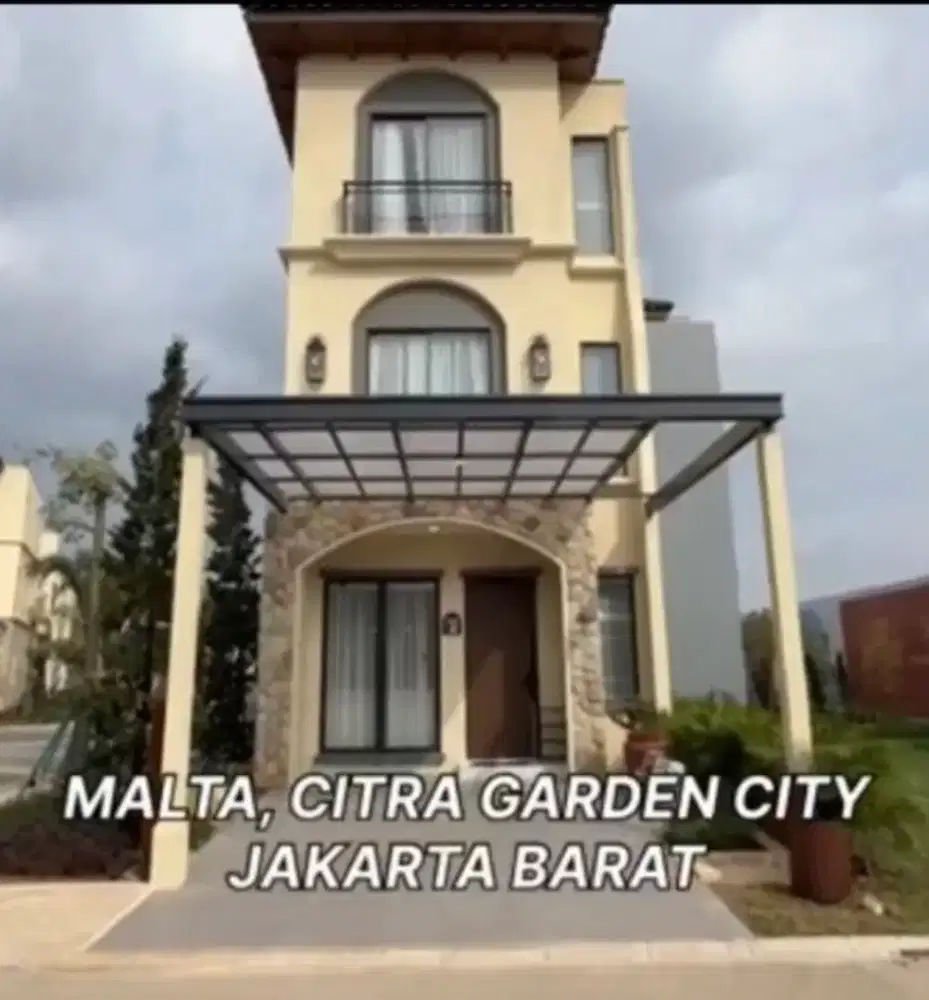 Disewakan cepat rumah citra garden 8 cluster malta