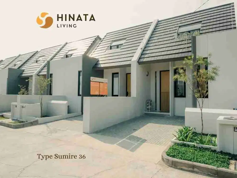 Rumah KPR Cluster Hinataliving Taman kopo indah rahayu jawa barat