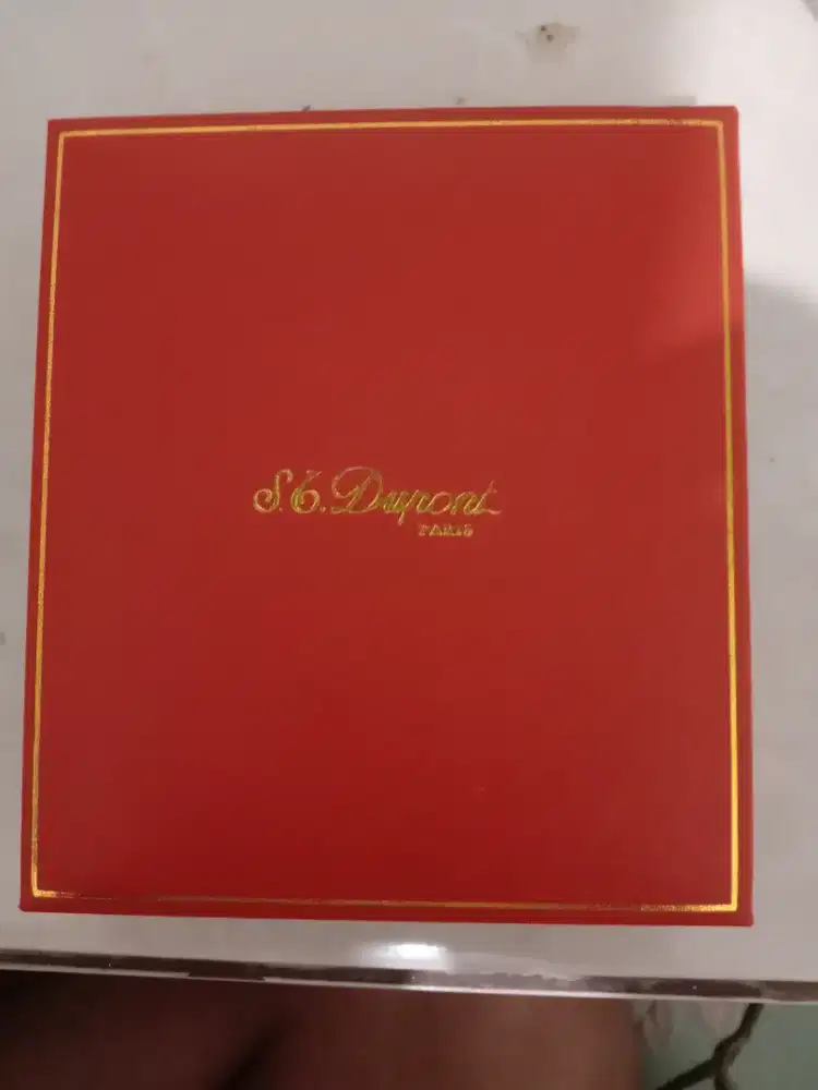 JUAL CEPAT S.T.Dupont Ligne 2 Blue Lacquer Gold - Second Mulus Fullset