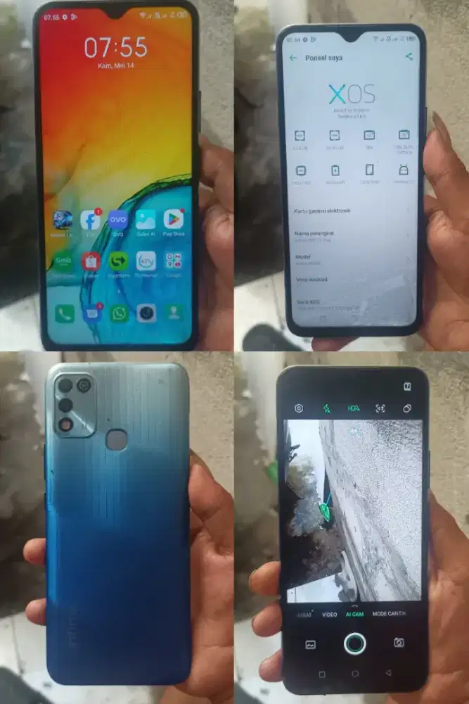 INFINIX HOT 11 PLAY RAM 4 64 SIAP ANTAR