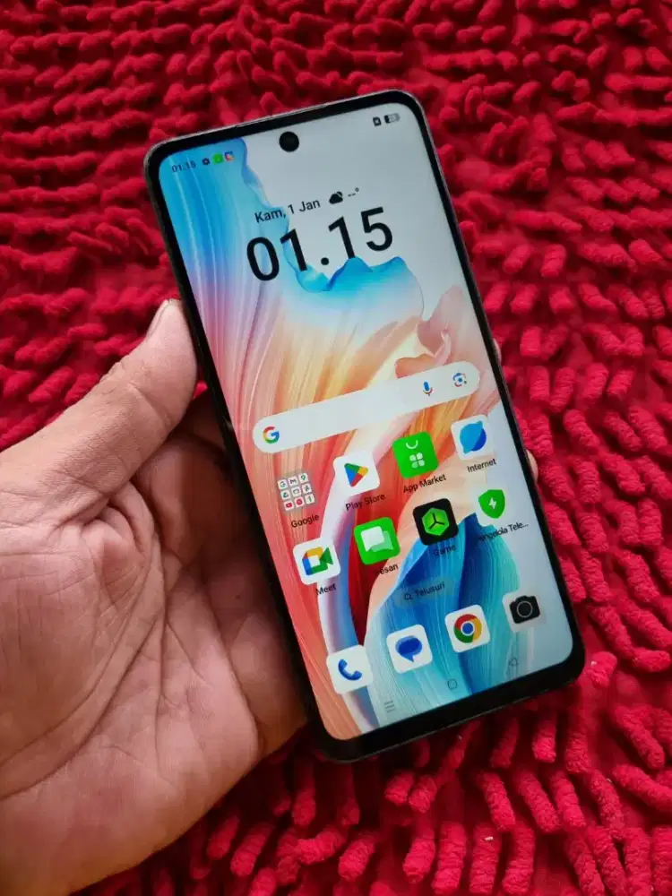Oppo A58 NFc ram 8+8/128 no minus HP charger