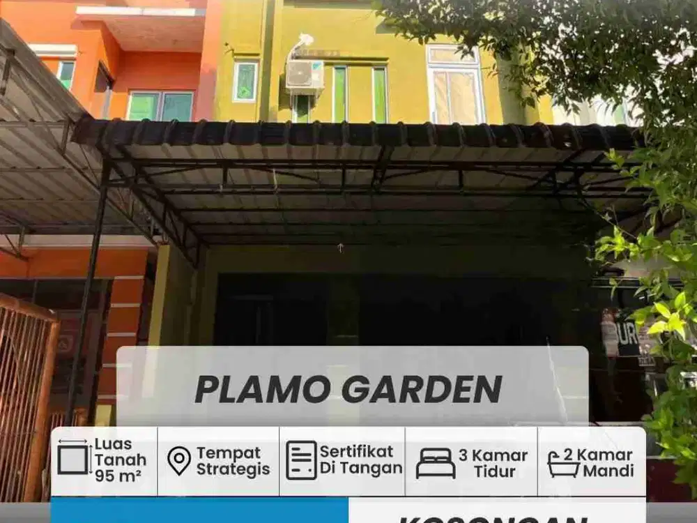 DIJUAL TOWNHOUSE PLAMO GARDEN, BATAM