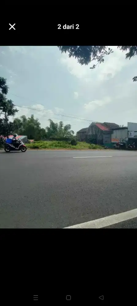 Tanah Murah Poros Jalan Raya Karanglo Dekat Exit Toll Cocok Usaha