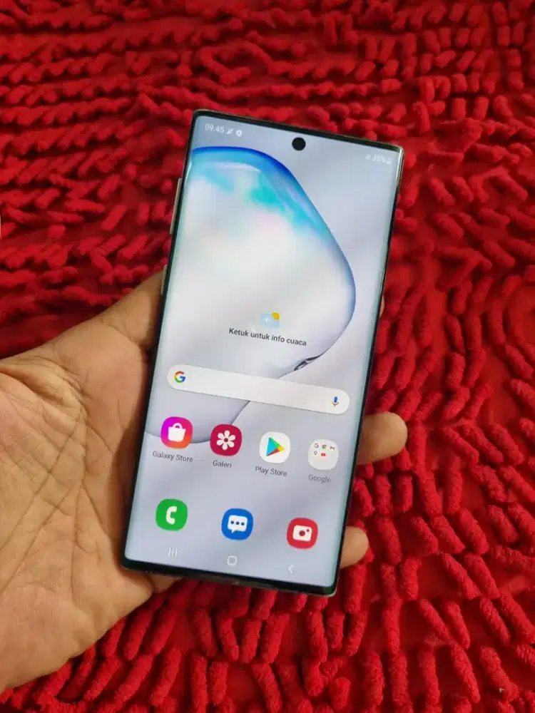 Samsung Note 10 S-spen ram 8+8/256 no minus HP charger