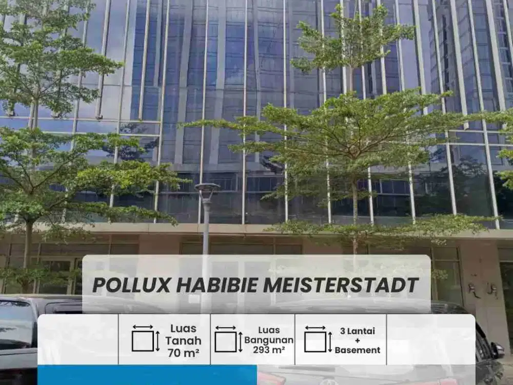 DIJUAL RUKO ELIT MEISTER STADT POLLUX HABIBIE