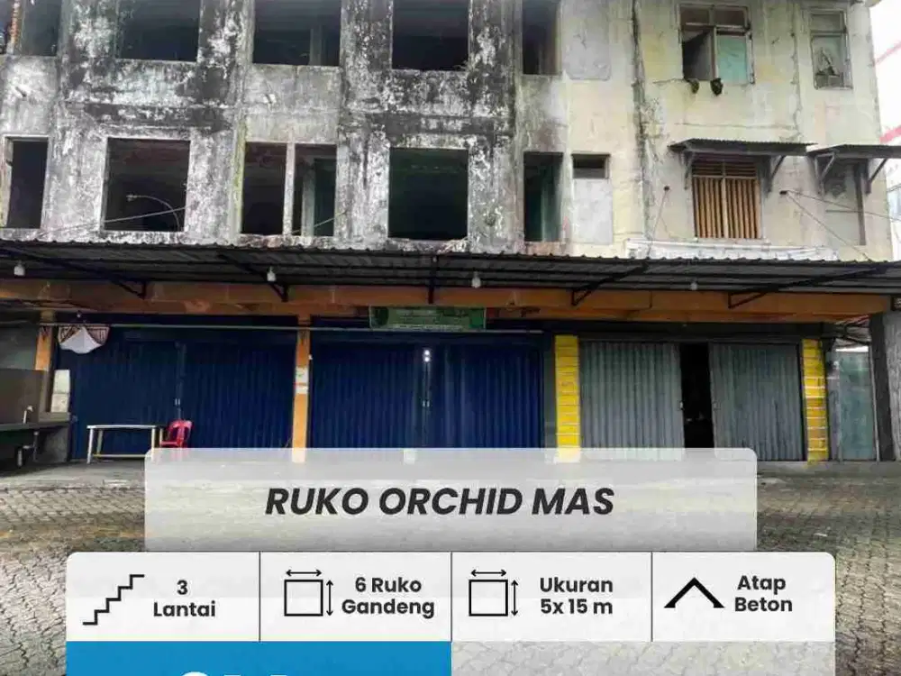 DIJUAL 6 UNIT RUKO ORCHID MAS, JODOH, BATAM
