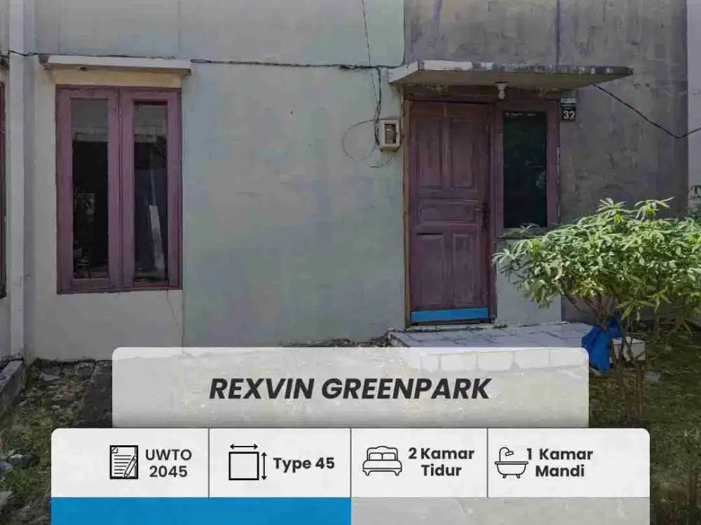 DIJUAL 4 UNIT RUMAH REXVIN GREEN PARK, BATAM