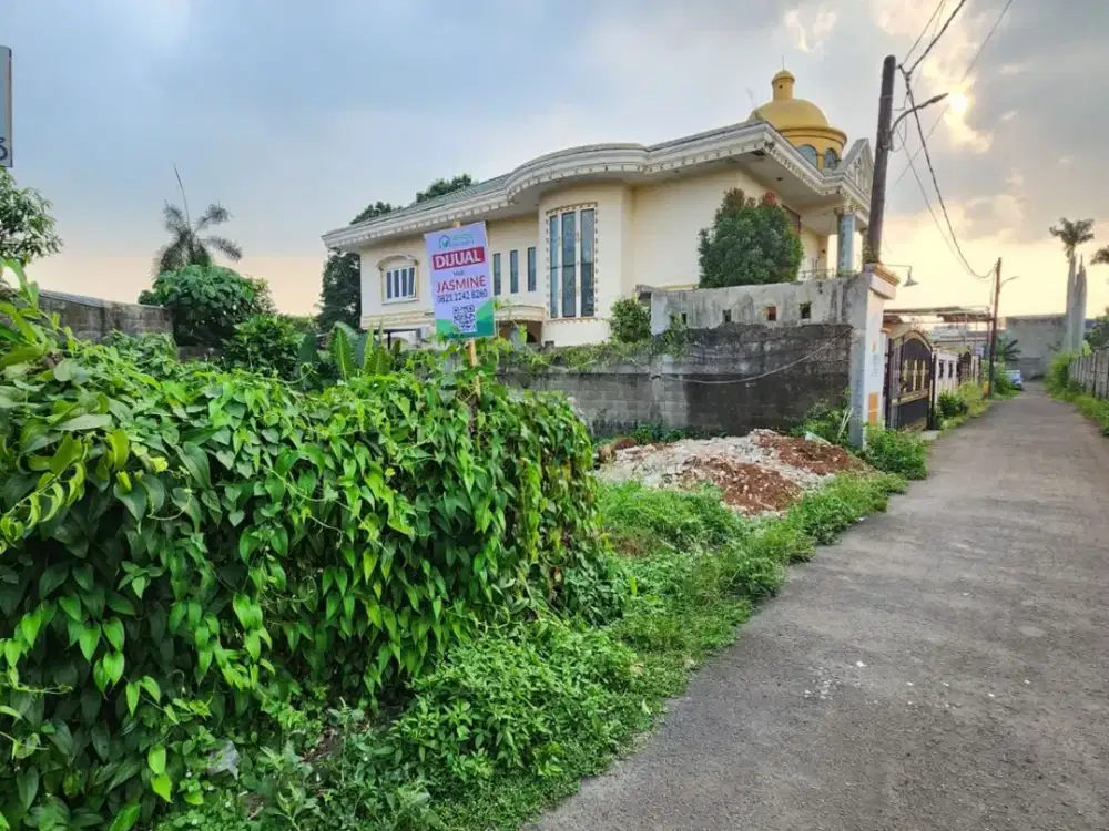Dijual Tanah Sangat Dekat Jalan Utama Di Jelupang Tangerang Selatan
