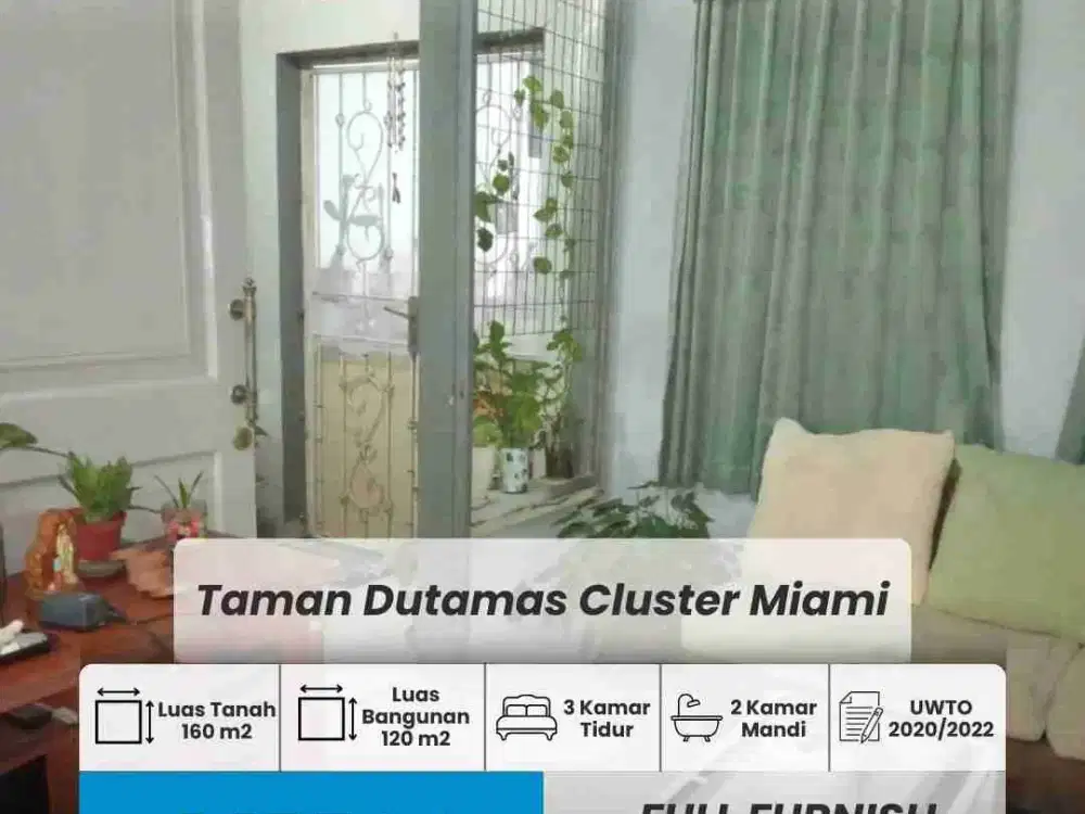 DIJUAL RUMAH MEWAH TAMAN DUTA MAS - CLUSTER MIAMI, BATAM