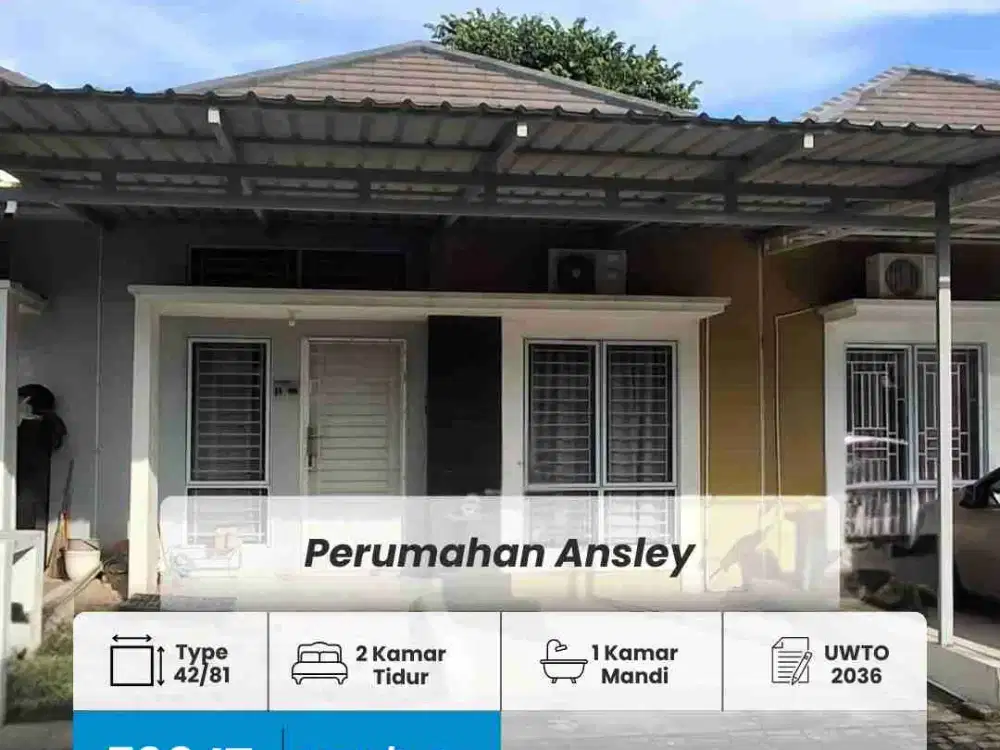 DIJUAL RUMAH CANTIK ANSLEY PARK, BATAM