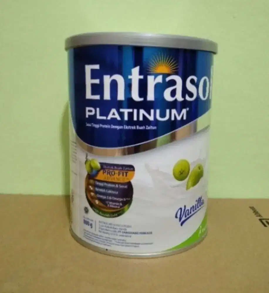 Entrasol Platinum 400g Vanilla