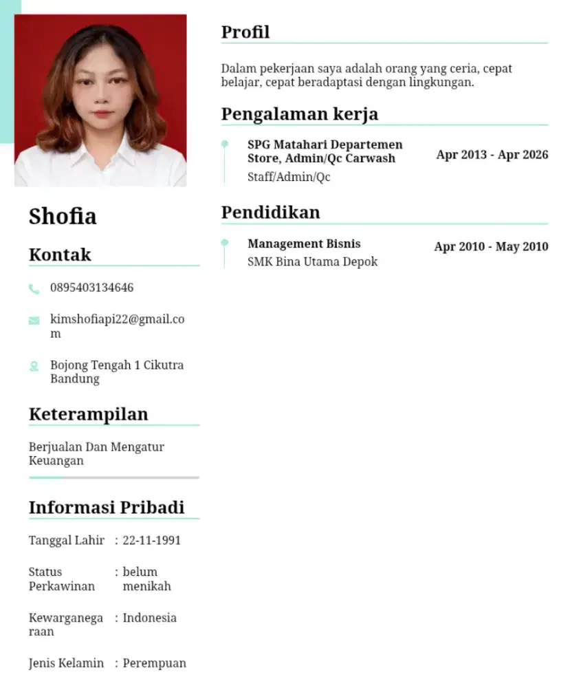 Mencari pekerjaan