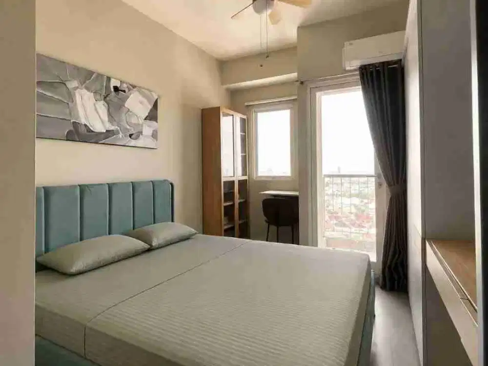 Dijual Apartemen Puncak Dharmahusada Japandi Industrial
