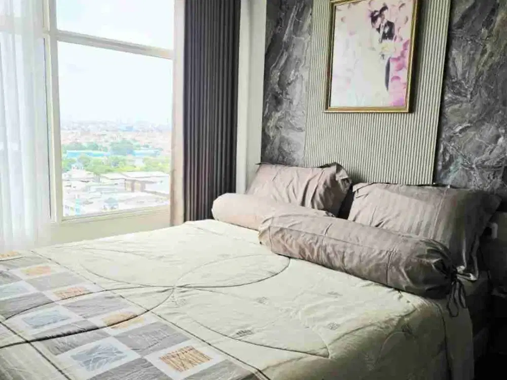 Murah 2BR Full Furnish‼️Dijual Apartemen Klaska Residence - Developer Sinarmas