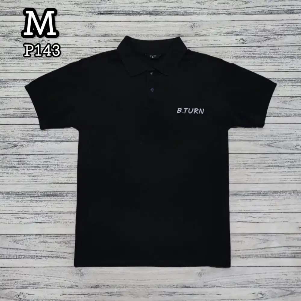 PJH Black Polo Shirt