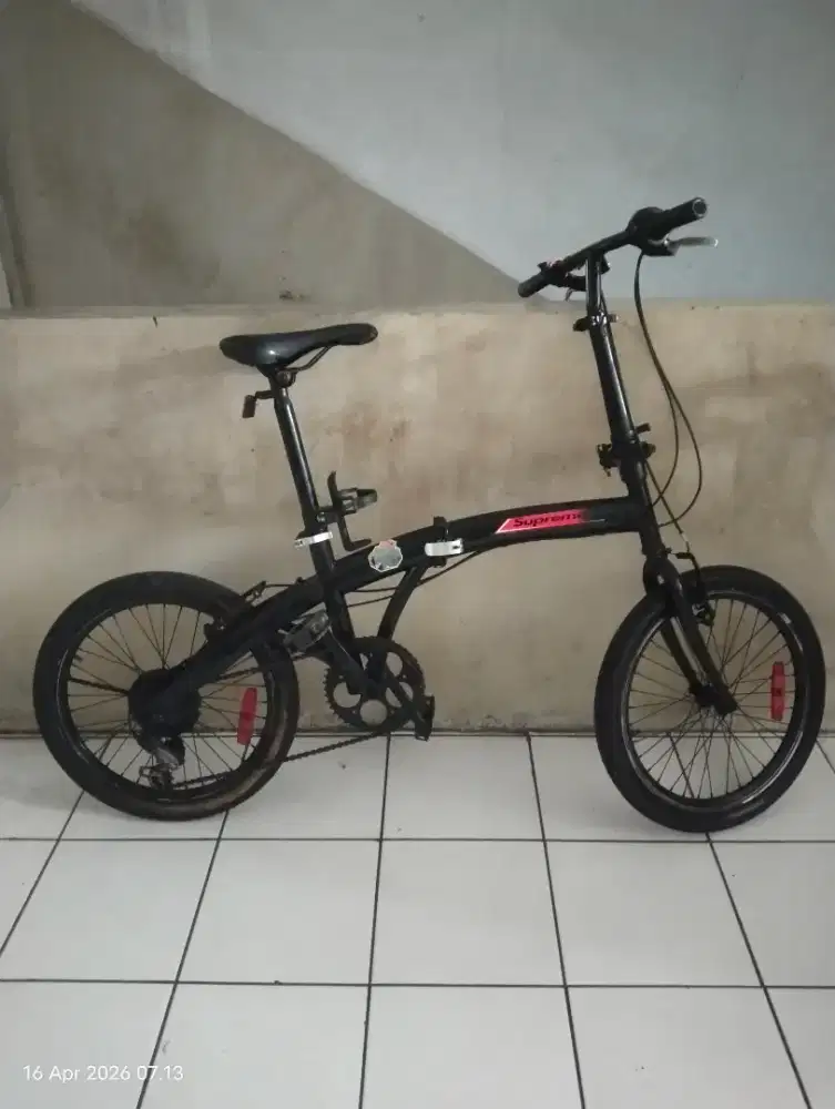 Sepeda Lipat Bekas Repaint