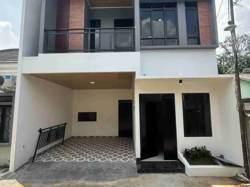 rumah murah 2 lantai akses stasiun di Citayam