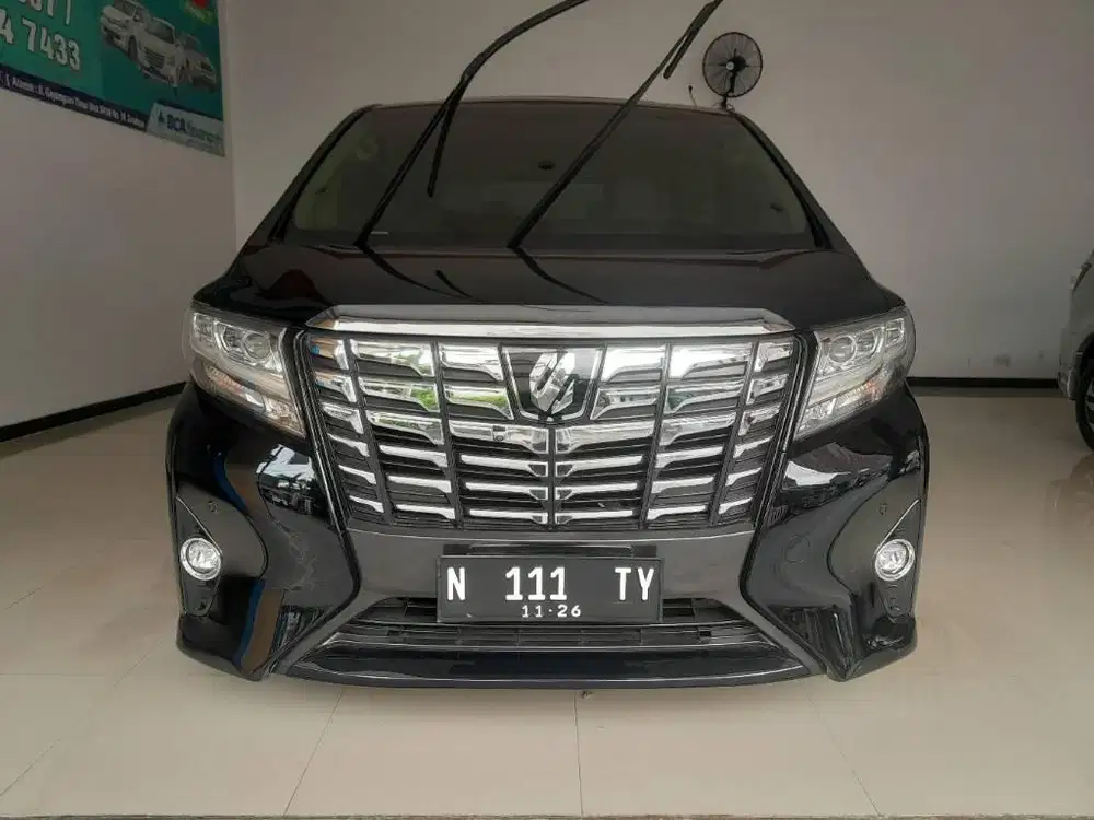 Alphard G AT 2016 pajak hidup nopol cantik SBY