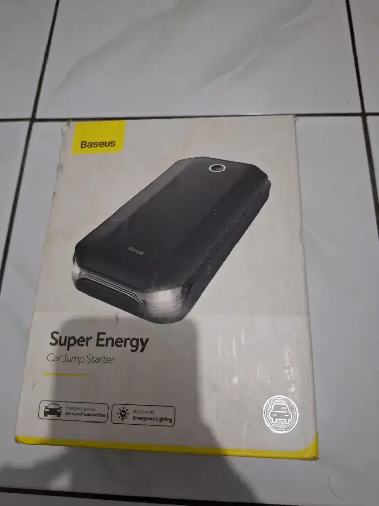 Baseus Super Energy Car Jump Starter / Power Bank Jumper Mobil